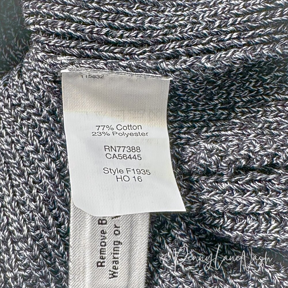 Madewell Valley SweaterTank Marled Slate Gray - Picture 7 of 10